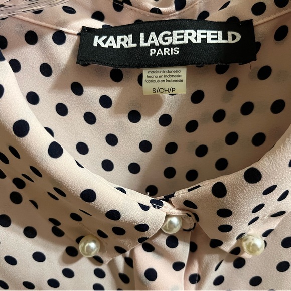 Karl Lagerfeld blouse - Picture 2 of 3
